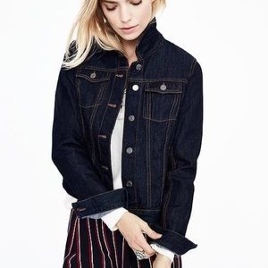 NWOT Banana Republic Denim Jacket, XL, Dark Indigo